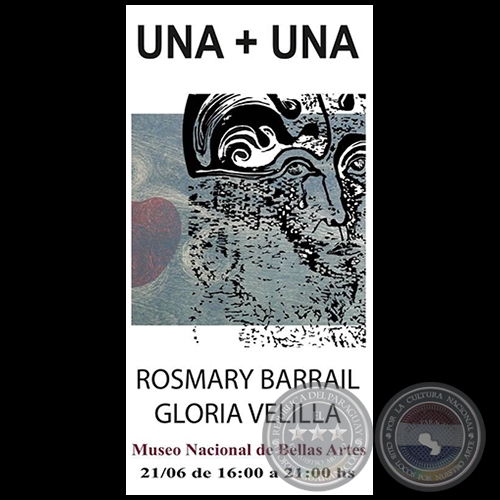 Una + Una - Exposición de Gloria Velilla y Rosmary Barrail